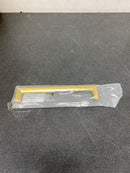 Berenson 9899-1MDB-P Metro 6-5/16" (160mm) Center to Center Square Cabinet Handle / Drawer Pull from Uptown Appeal - Modern Brushed Gold