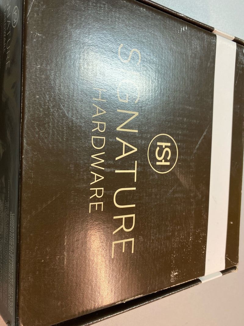 Signature Hardware 446026 Lowden 2.5 GPM Single Function Rain Shower Head - Matte Black