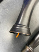 Delta T4732-RB Woodhurst Deck Mounted Roman Tub Filler with Built-In Diverter - Includes Hand Shower - Venetian Bronze