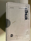 KOHLER K-27388-4-BN Simplice Centerset Bathroom Sink Faucet, Bathroom Faucet 3-Hole Installation with Two Lever Handles and Clicker Drain, 1.2 GPM, Vibrant Brushed Nickel