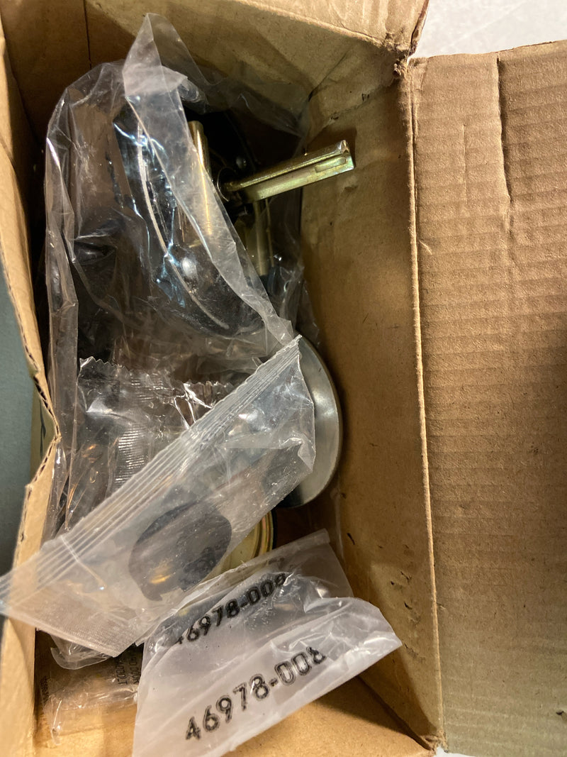 Kwikset 966KAL-514.UNIV Katella Lever Single Cylinder Interior Pack with Round Rose for Handlesets - Matte Black