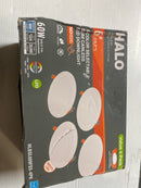 Halo HLBSL609FS5-4PK HLBSL 6 in. Can Less Integrated LED, 900 Lumens, 5CCT, White (4-Pack)