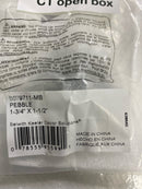 Belwith Keeler B079711-MB Pebble 1-3/4" x 1-1/2" Natural Organic Zen Designer Cabinet Knob / Drawer Knob - Matte Black