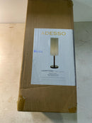 Adesso 3337-15 Hamptons Table Lamp, 31 in., 60 W Incandescent/13W CFL, Walnut Eucalyptus Wood, 1 Table Lamp