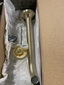 Brizo T65875LF-BNLHP Odin 1.5 GPM Wall Mounted Widespread Bathroom Faucet - Less Handles and Rough In - Brilliance Brushed Nickel
