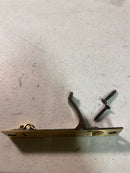 Emtek 2221US10B 4" Height Solid Brass Edge Pull for Sliding Doors - Oil Rubbed Bronze