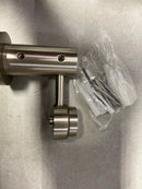 Alno A8391-SN Contemporary I Adjustable Mirror Mount for Alno 1/8" to 1/4" Thick Mirrors - Satin Nickel