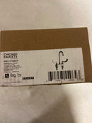 Chicago Faucets 895-317ABCP Commercial Grade Centerset Bathroom Faucet with Wrist Blade Handles - 4" Faucet Centers - Chrome