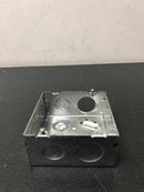 Steel city 72171341-20R 4 in. 42 cu. in. 2-1/8 in. Deep Square Box