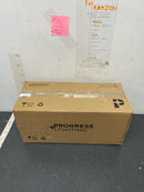 Progress lighting P300046-163 Calhoun Collection 13-1/4 in.2-Light Gold Vintage Brass Clear Glass Farmhouse Urban Industrial Bathroom Vanity Light