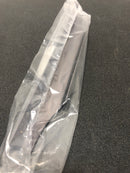 Amerock BP36753BCR Extent 8-9/16 Inch Center to Center Finger Cabinet Pull - Black Chrome