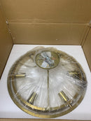 Hudson Valley Lighting 2721-AGB Chambers 6 Light 21" Wide Semi-Flush Ceiling Fixture - Aged Brass