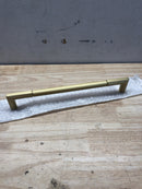 Signature Hardware 450296 12" Lunata Solid Brass Appliance Pull - Satin Brass