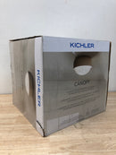 KICHLER 10.35 in. 1-Light Greige Flush Mount