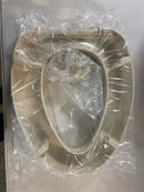 KOHLER 25875-47 Hyten Elevated Quiet-Close elongated toilet seat, Almond