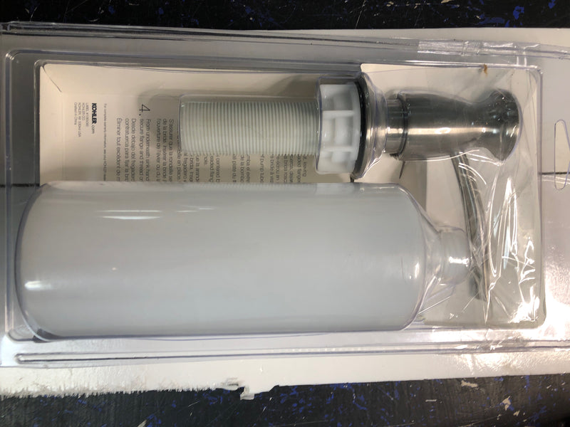 Kohler K-1893-C-VS Forte Deck Mounted Soap Dispenser - Vibrant Stainless