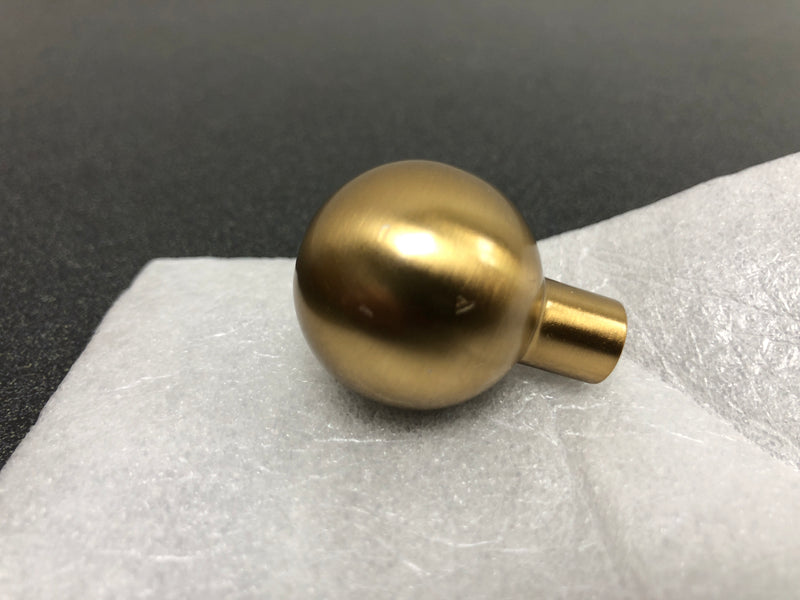 Top Knobs TK762HB Barrington 1-1/8 Inch Round Cabinet Knob - Honey Bronze