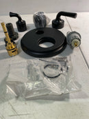Delta T24833-BL Kayra 14 Series Pressure Balanced Valve Trim with Integrated 3 Function Diverter for Two Shower Applications - Less Rough-In - Matte Black