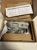 Emtek 2165US10B Narrow Oval 7-1/4" Tall Privacy Pocket Door Lock - Oil Rubbed Bronze