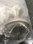 Berenson 9228-1BPN-P Echo 1-3/16 Inch Contemporary Round Mushroom Cabinet Knob / Drawer Knob - Brushed Nickel