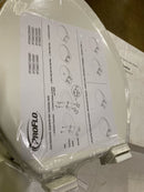 PROFLO PFTSWEC2000WH Elongated Closed-Front Toilet Seat with Quick Release and Lid - White
