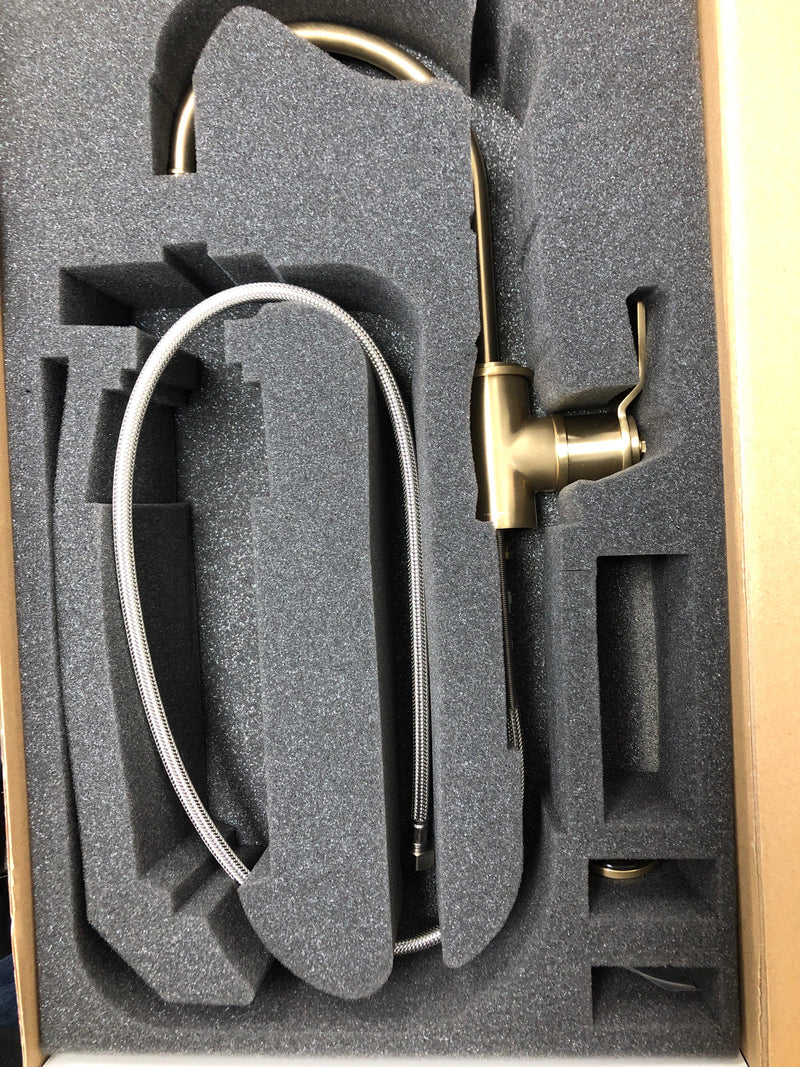 Perrin And Rowe U.1633Ht-2 Armstrong 0.5 GPM Single Hole Kitchen Faucet - Satin English