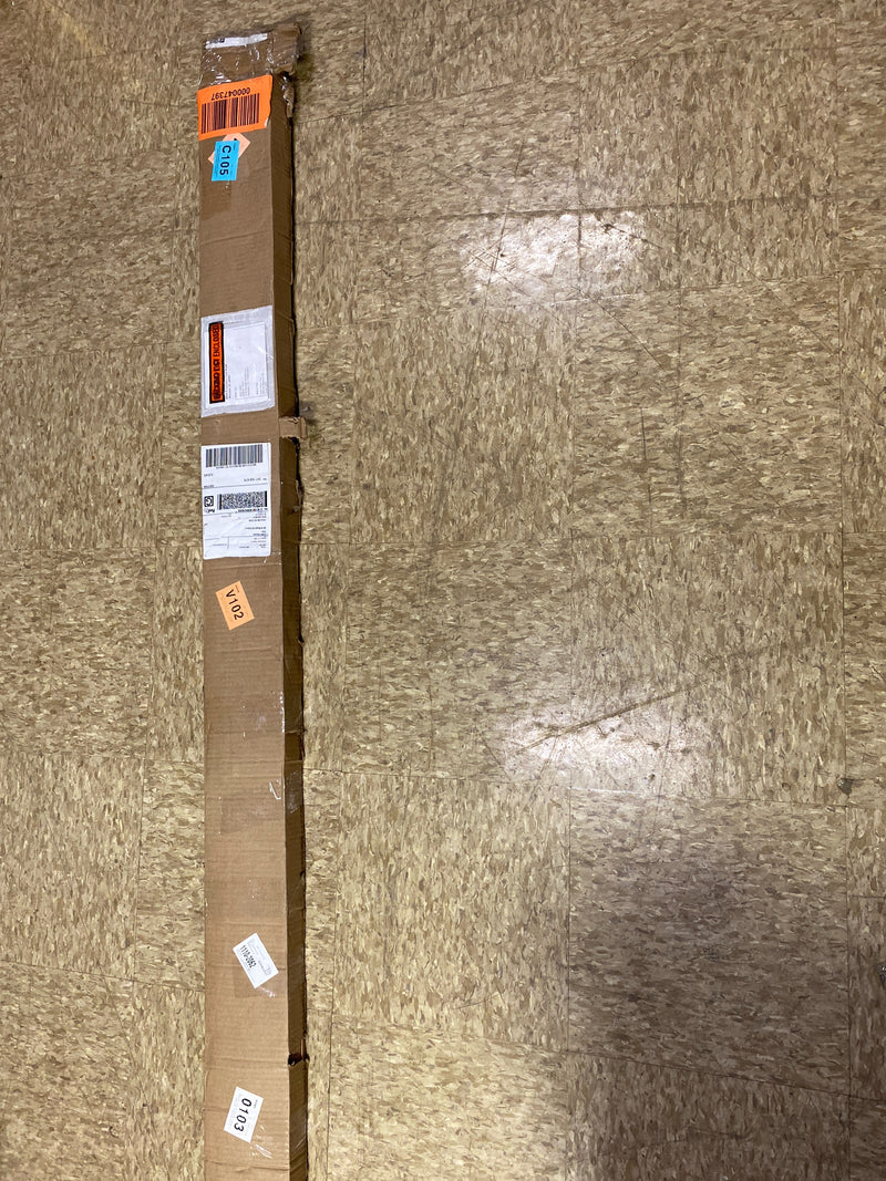 Midwest Rake S550 Professional Series Seal Coat Squeegee with Powder-Coated Aluminum Cushion Grip Handle (Various Sizes and Styles), 60" Rubber Blade, 66" Powder-Coated Aluminum - Oversized 1.375" Handle Diameter -76825