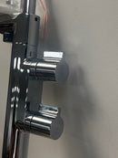 Kohler K-T77984-4-CP Components Floor Mounted Tub Filler with Built-In Diverter - Includes Hand Shower - Polished Chrome