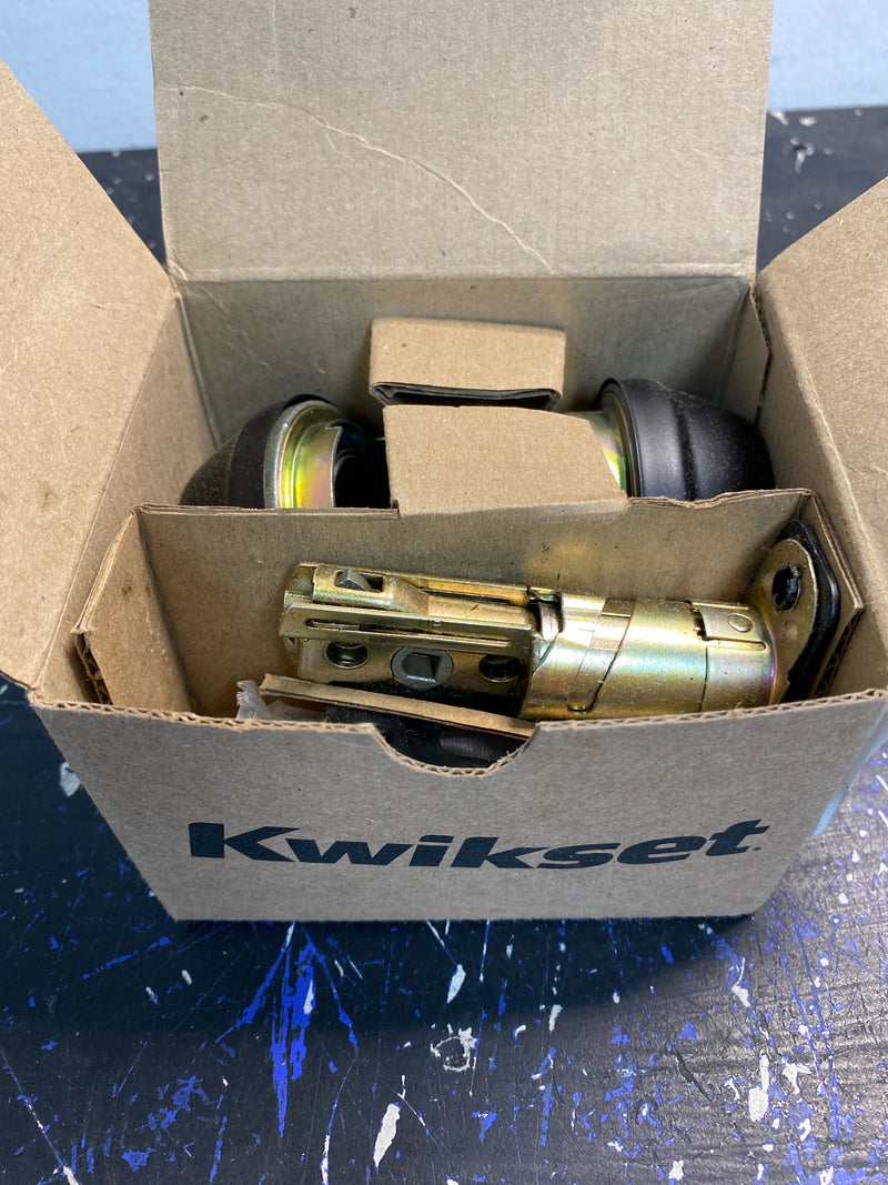 Kwikset 785-S.STRKP 780 Double Cylinder Keyed Entry Deadbolt with SmartKey from The Signature Series - Matte Black