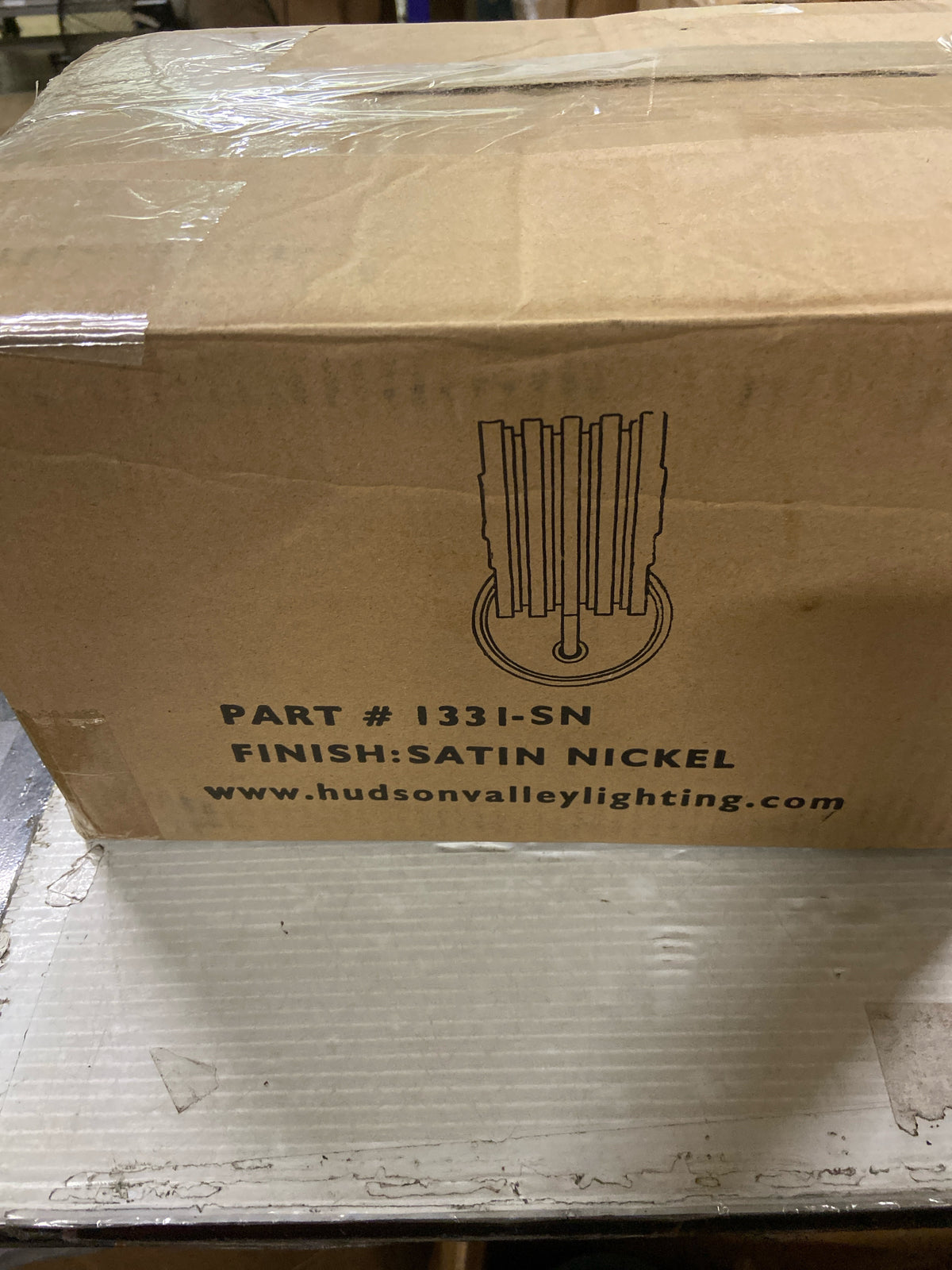 Hudson Valley Lighting 1331-SN Dexter Single Light 9" Tall Bathroom Sconce - Satin Nickel