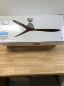 Lucci air 21304101 Whitehaven 56 in. Outdoor/Indoor Black Smart WiFi Controlled 3blade DC Ceiling Fan with Remote Control
