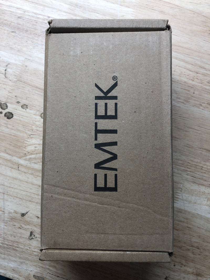 Emtek 5050FRKUS26 Freestone Non-Turning Two-Sided Dummy Door Knob Set with Square Rose from the Urban Modern Collection - Polished Chrome