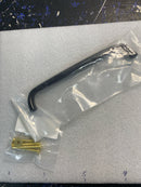 Schaub and Company 737-FB Traditional Luxury 6" Center to Center Solid Brass Cabinet Handle / Drawer Pull - Flat Black