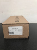 Baldwin FDCONCSR044 Contemporary Non-Turning Two-Sided Dummy Door Knob Set with Square Rose - Lifetime Satin Brass