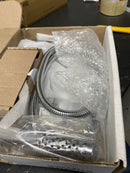 Delta T4735 Saylor Deck Mounted Roman Tub Filler with Built-In Diverter and Included Hand Shower - Less Rough In - Chrome