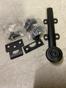 Baldwin 0379190 6 Inch Ornamental Heavy Duty Surface Bolt - Satin Black