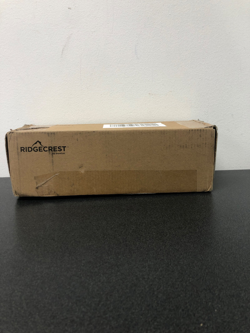 Miseno MH-1CLF-SB California Passage Door Lever Set with Rectangle Rose - Satin Brass