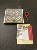 Rohl DC3144APC Mosaic 5-1/8" x 5-1/8" Decorative Spa Shower Drain Cover - Polished Chrome