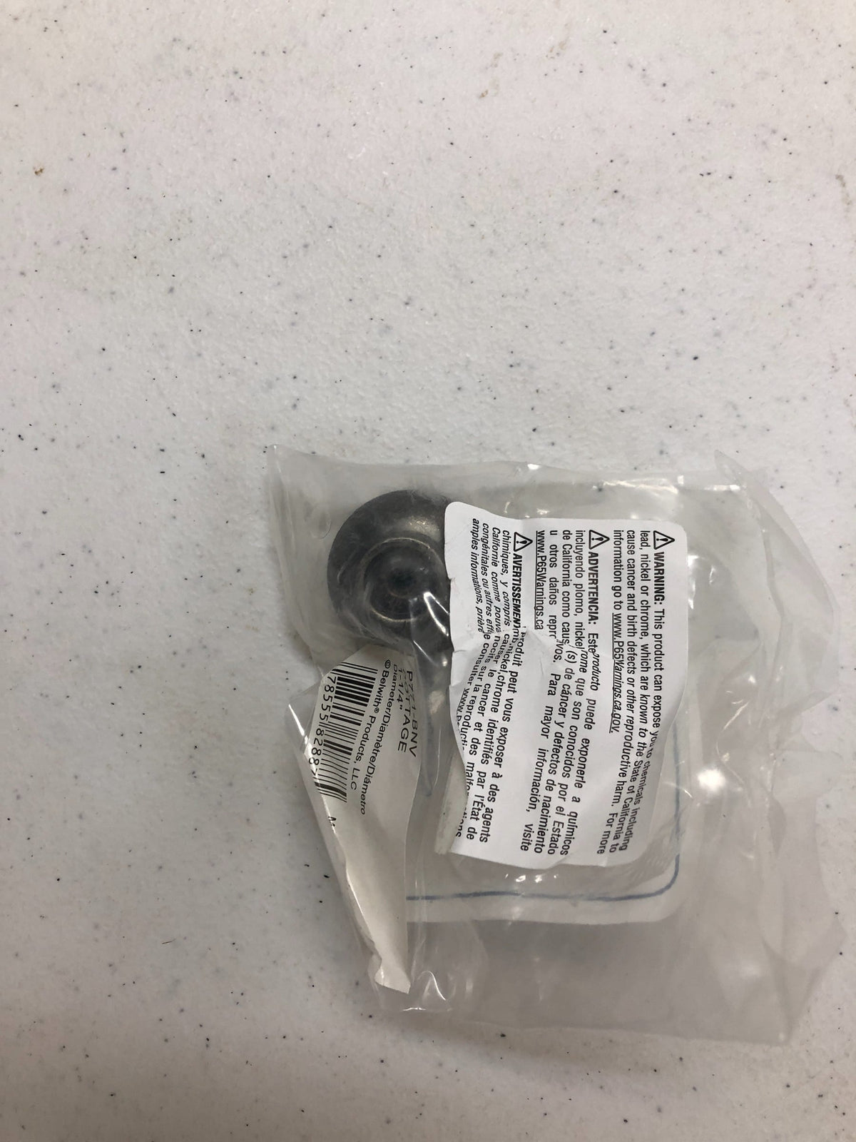 Hickory Hardware P771-BNV Cottage 1-1/4" Vintage Farmhouse Country Smooth Mushroom Cabinet Knob / Drawer Knob - Black Nickel Vibed