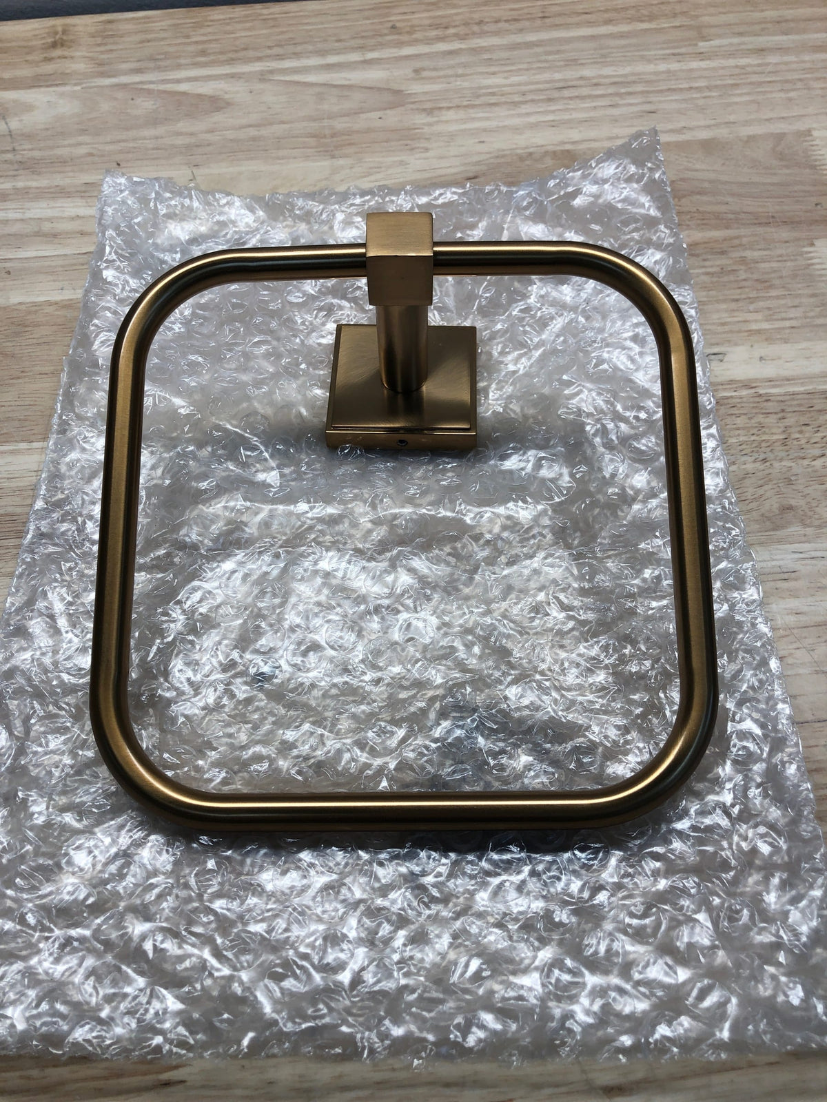 Amerock BH36072CZ Appoint 7-1/16" Wall Mounted Towel Ring - Champagne Bronze