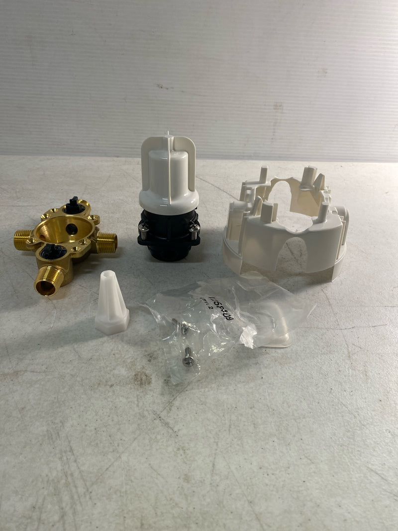 KOHLER Rite-Temp Brass 3/4-in Male and 1/2-in Sweat Pex Pressure Regulator Valve