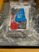 Architectural Mailboxes 6200Z-10 Oasis Classic Locking Post Mount Mailbox, 18"D x 11.5"W x 14"H ,Graphite Bronze