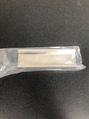 Emtek 87110US15 Edge 4 Inch Center to Center Finger Cabinet Pull - Satin Nickel