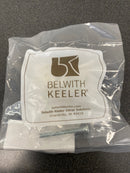 Belwith Keeler B077430-BGB Flare 1-1/8 Inch Flared Base Flat Mushroom Cabinet Knob / Drawer Knob - Brushed Golden Brass