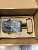 Emtek EMP22221US19 Empowered 2 Electronic Touchscreen/Fingerprint Single Cylinder Keyless Entry Deadbolt with Bluetooth - Flat Black