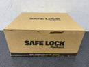 Kwikset Safe Lock Daylon Lever Square Rose Passage Lock Satin Chrome