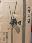 Kichler 330016NI 52" 5 Blade Indoor Ceiling Fan - Light Kit Included - Brushed Nickel