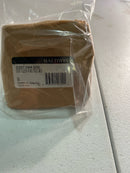 Baldwin 0397.044.SOL 3-1/2 Inch x 3-1/2 Inch Solid Brass Flush Ring Pull for Latches/Locks with Solid Spindles - PVD Satin Brass