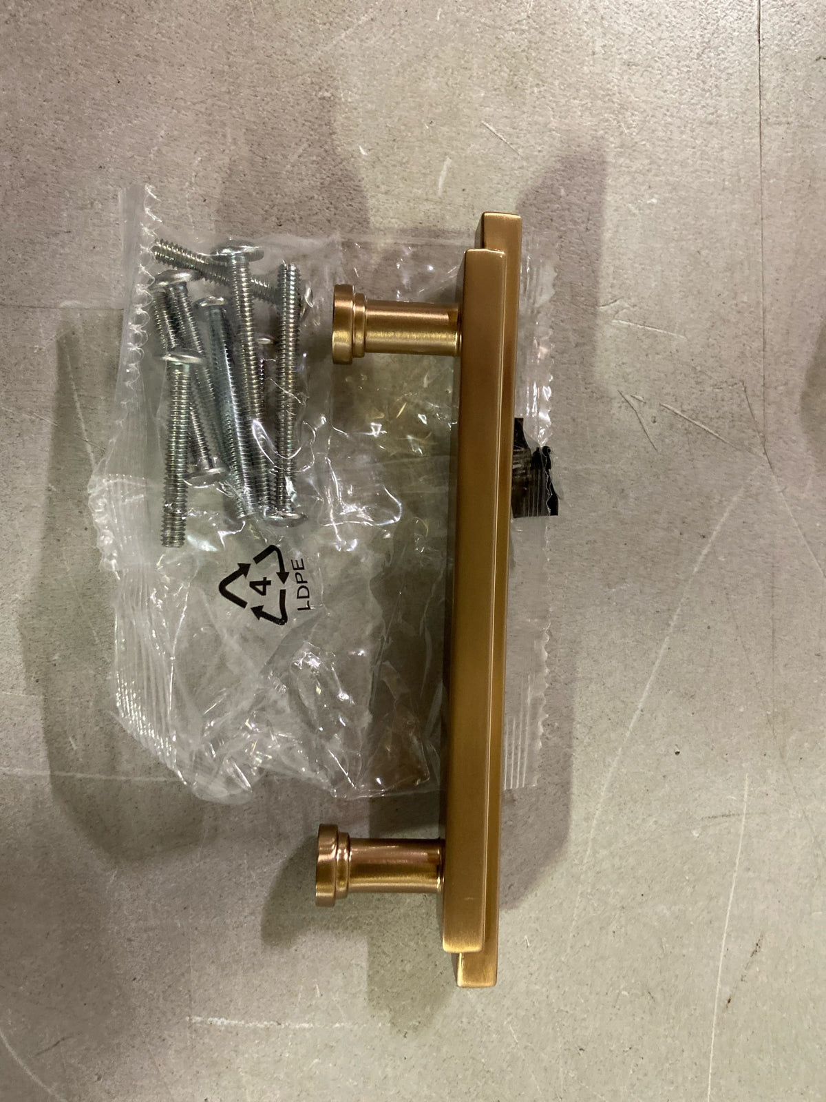 Signature Hardware 954047-334 Gilderoy 3-3/4 Inch Center to Center Bar Cabinet Pull - Champagne Bronze