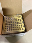 Jones Stephens D6094PB *CVR* 4 PB W/ LACQUER COAT SQ SPUD - Polished Brass